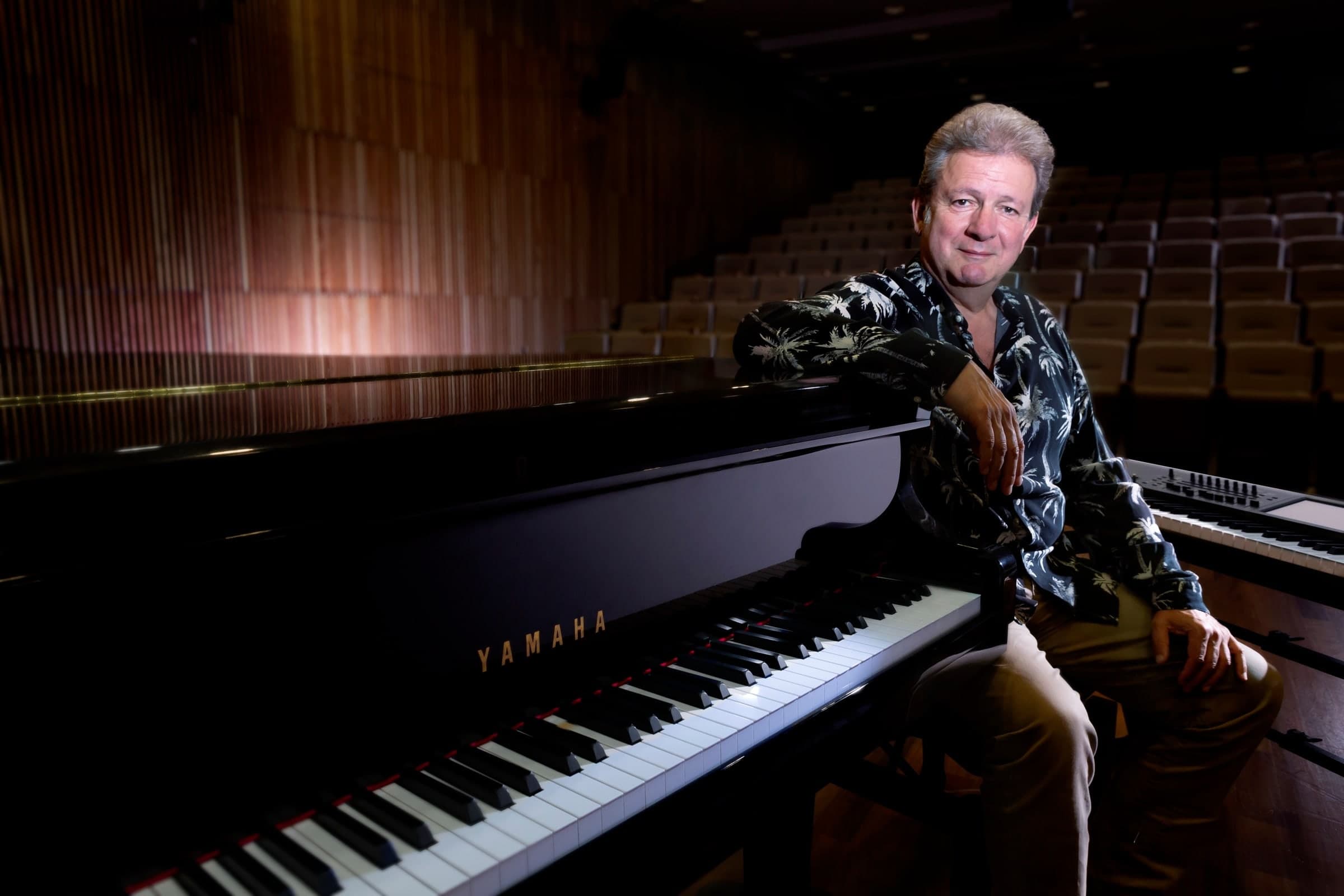 Le pianiste de jazz Philippe Léogé, fondateur et directeur artistique du festival Jazz sur son 31.